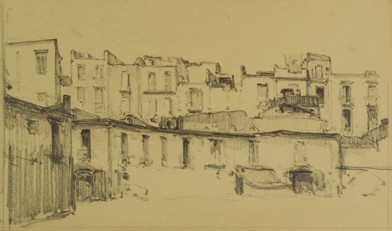 1934 ca.-Piazza Mercato (studio)